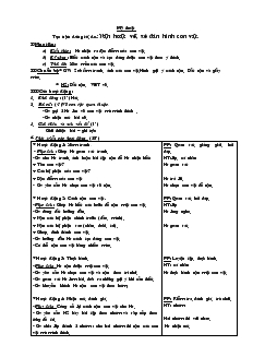 Giáo án lớp 3 - Tuần 15 môn Mỹ thuật