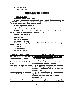 Giáo án Ngữ văn 10 học kỳ 1