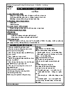 Giáo án Ngữ văn 10 Tuần 15 tiết 45- Thực hành phép tu từ ẩn dụ và hoán dụ