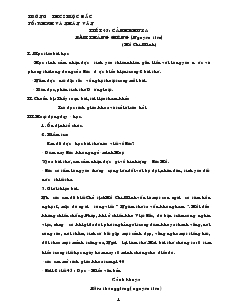 Giáo án Ngữ văn 9 - Tiết 45: Cảnh khuya rằm tháng giêng (Nguyên Tiêu)