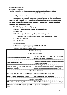 Giáo án Ngữ văn 9 - Tiết 6 đến tiết 10