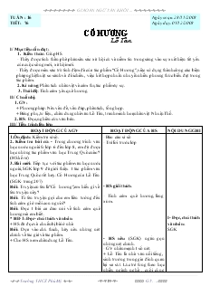 Giáo án Ngữ văn 9 - Tuần 16 - Tiết 76 đến tiết 79