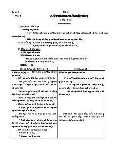 Giáo án Ngữ văn 9 - Tuần 2 - Bài 2 - Tiết 8: Các phương châm hội thoại (tiếp theo)