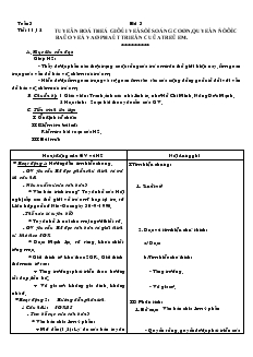 Giáo án Ngữ văn 9 - Tuần 3 - Bài 3 - Tiết 11, 12: Tuyên bố thế giới về sự sống còn, quyền được bảo vệ và phát triển của trẻ em