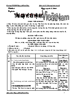 Giáo án 10 - Chương trình chuẩn Trường THPT Nguyễn Thái Học