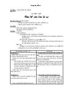 Giáo án môn Ngữ văn lớp 9 - Tuần 5