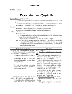 Giáo án môn Ngữ văn lớp 9 - Tuần 6