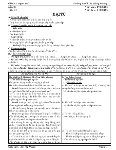 Giáo án Ngữ văn 7 - Tiết 15: Đại từ