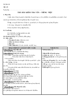 Giáo án Ngữ văn 9 - Tiết 49 đến tiết 52