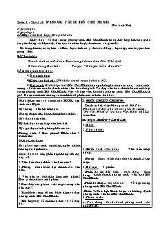 Giáo án Ngữ văn 9 trọn bộ