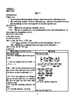 Giáo án Đại số 8 Tuần 17 Tiết 35 Luyện tập