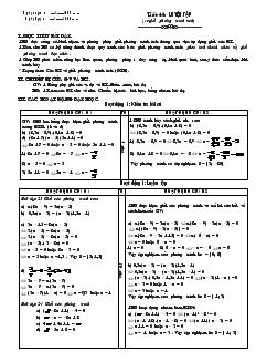 Giáo án Đại số lớp 8 Tiết 46 Luyện tập (về giải phương trình tích)
