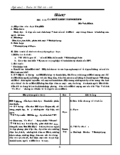 Giáo án môn Ngữ văn 7 - Bài 27 - Tiết 113: Ca huế trên sông Hương