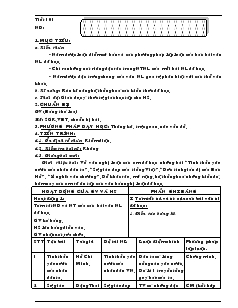 Giáo án môn Ngữ văn 7 (Chuẩn kiến thức kỹ năng) - Tiết 101: Ôn tập văn nghị luận