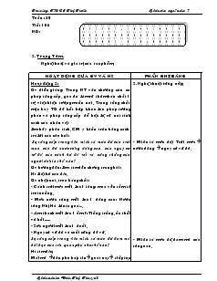 Giáo án môn Ngữ văn 7 (Chuẩn kiến thức kỹ năng) - Tiết 106: Sống chết mặc bay (tiếp)