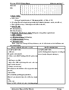 Giáo án môn Ngữ văn 7 (Chuẩn kiến thức kỹ năng) - Tiết 103: Trả bài tập làm văn số 5, bài kiểm tra tiếng Việt, bài kiểm tra văn