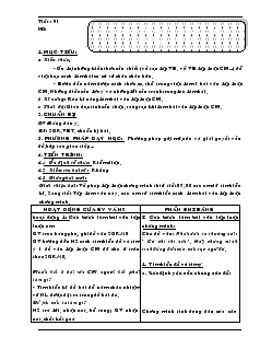 Giáo án môn Ngữ văn 7 (Chuẩn kiến thức kỹ năng) - Tiết 91: Cách làm bài văn lập luận chứng minh