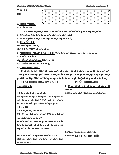 Giáo án môn Ngữ văn 7 (Chuẩn kiến thức kỹ năng) - Tiết 104: Tìm hiểu chung về phép lập luận giải thích