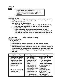 Giáo án môn Ngữ văn 7 (Chuẩn kiến thức kỹ năng) - Tuần 23