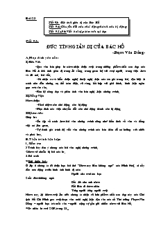 Giáo án môn Ngữ văn 7 (Chuẩn kiến thức kỹ năng) - Tuần 24