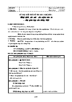 Giáo án môn Ngữ văn 7 - Học kỳ II - Tuần 29 - Tiết 28: Tinh thần yêu nước của nhân dân ta - Sự giàu đẹp của tiếng việt