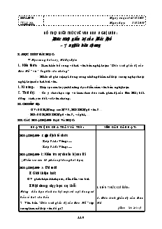 Giáo án môn Ngữ văn 7 - Học kỳ II - Tuần 30 - Tiết 29: Đức tính giản dị của Bác Hồ - Ý nghĩa văn chương