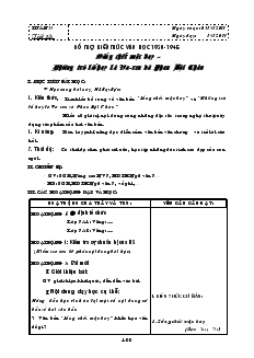 Giáo án môn Ngữ văn 7 - Học kỳ II - Tuần 33 - Tiết 32: Sống chết mặc bay - Những trò lố hay là va-ren và Phan Bội Châu