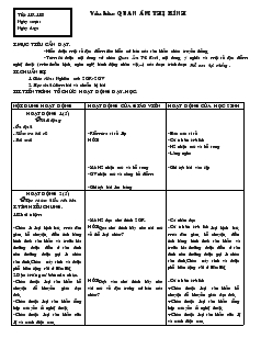 Giáo án môn Ngữ văn 7 - Tiết 117, 118 Văn bản: Quan âm thị kính