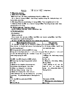 Giáo án môn Ngữ văn 7 - Tiết 22: Từ Hán Việt (tiếp theo)