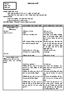 Giáo án môn Ngữ văn 7 - Tiết 48: Thành ngữ