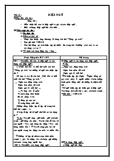 Giáo án môn Ngữ văn 7 - Tiết 55: Điệp ngữ