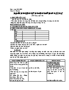 Giáo án môn Ngữ văn 7 - Tuần 10 - Tiết 38: Ngẫu nhiên viết nhân buổi mới về quê