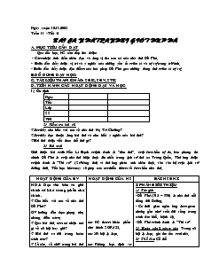 Giáo án môn Ngữ văn 7 - Tuần 11 - Tiết 41: Bài ca nhà tranh bị gió thu phá