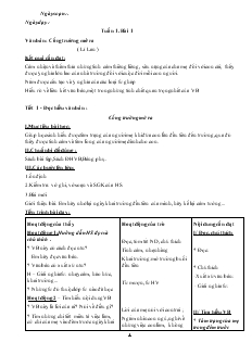 Giáo án Ngữ văn 7 (cả năm, chuẩn kiến thức kỹ năng)