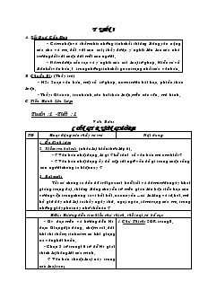 Giáo án Ngữ văn 7 môn Văn học