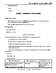 Giáo án Ngữ văn 7 năm học 2006 - 2007