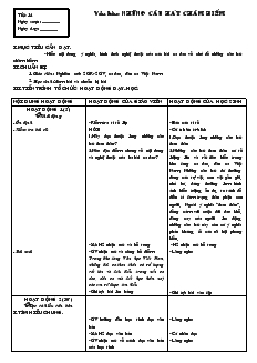 Giáo án Ngữ văn 7 - Tiét 14 Văn bản: Nnhững câu hát châm biếm