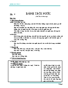 Giáo án Ngữ văn 7 - Tiết 25 đến tiết 28