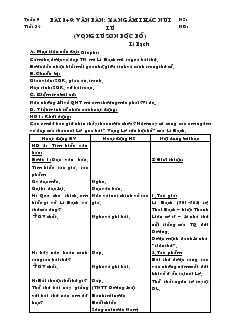 Giáo án Ngữ văn 7 - Tiết 34 đến tiết 67