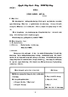 Giáo án Ngữ văn 7 - Trường THCS Việt Hùng