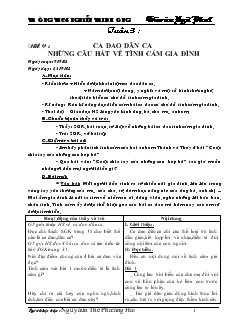 Giáo án Ngữ văn 7 - Tuần 3 - Trường THCS Nguyễn Tri Phương