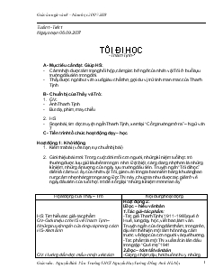 Giáo án ngữ văn 8 Năm học 2007-2008