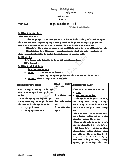 Giáo án Ngữ văn 8 Tiết 93, 94 Bài 20 Hịch tướng sĩ