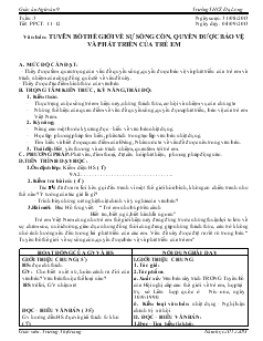 Giáo án Ngữ văn 9 - Tuần 3 - Trường THCS Đạ Long