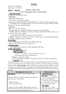 Giáo án Ngữ văn lớp 8 tuần 2