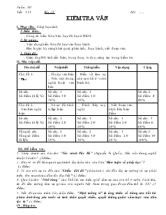 Giáo án Ngữ văn lớp 8 tuần 30