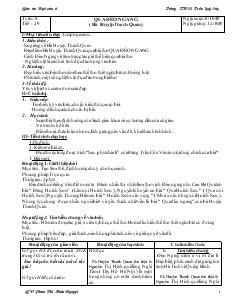 Thiết kế bài giảng ngữ văn 7 học kỳ I - Tuần 8 - Trường THCS Phan Thúc Duyện năm học 2013 - 2014