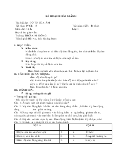 Bài giảng Môn Vật lý lớp 7 - Tiết 13 - Độ to của âm (tiết 2)