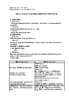 Bài giảng Môn Vật lý lớp 9 - Tiết 18 - Bài tập vận dụng định luật jun-Len-xơ