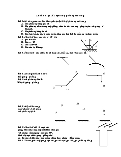 Chuyên đề 4 Môn vật lý lớp 7